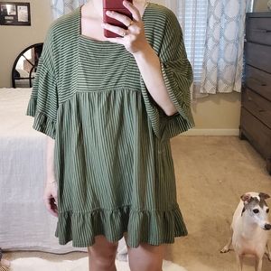 Free People Beach striped dress